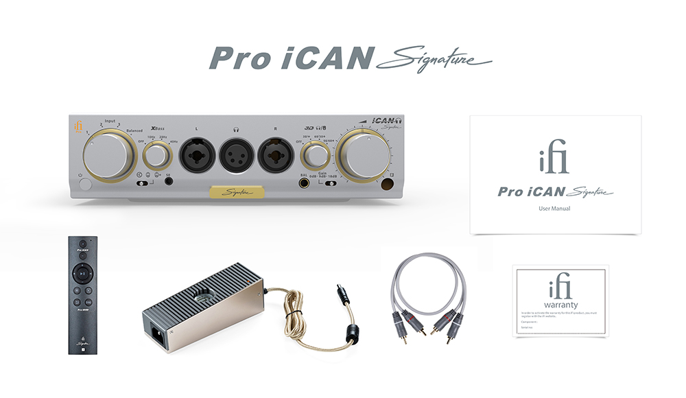 ifi Pro iCAN Signature Lieferumfang
