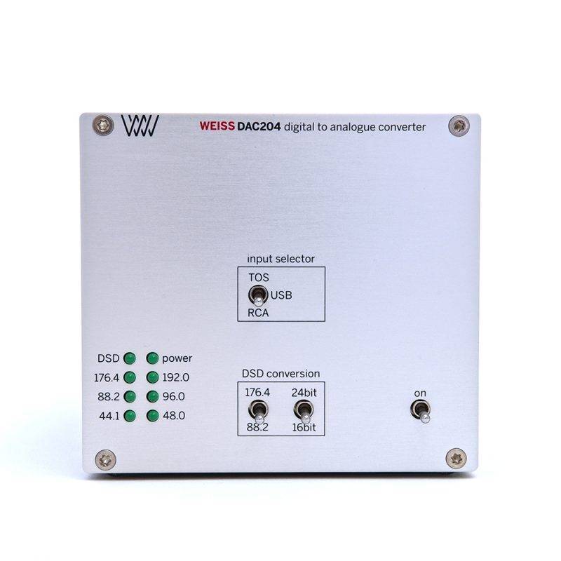 Weiss DAC204 - 24 Bit / 384 kHz USB-D/A-Wandler - WOD Audio Onlineshop