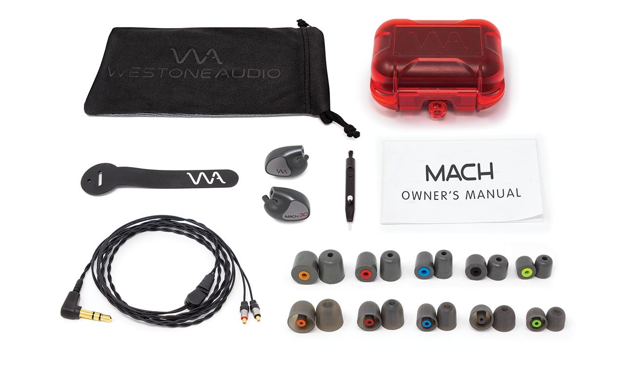 Westone Audio Mach30 Lieferumfang