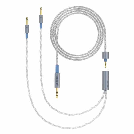 Ensemble Kopfhörerkabel 4,4 mm Braided Cable mit 3,5 mm Kopfhörer-Anschlüsse