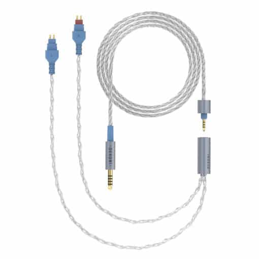 Ensemble Kopfhörerkabel 4,4 mm Braided Cable mit HD600 Kopfhörer-Anschlüsse