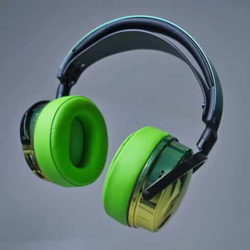 Ersatz-Ohrpolster Audeze Maxwell - Midnight Limited Edition Wasabi Green
