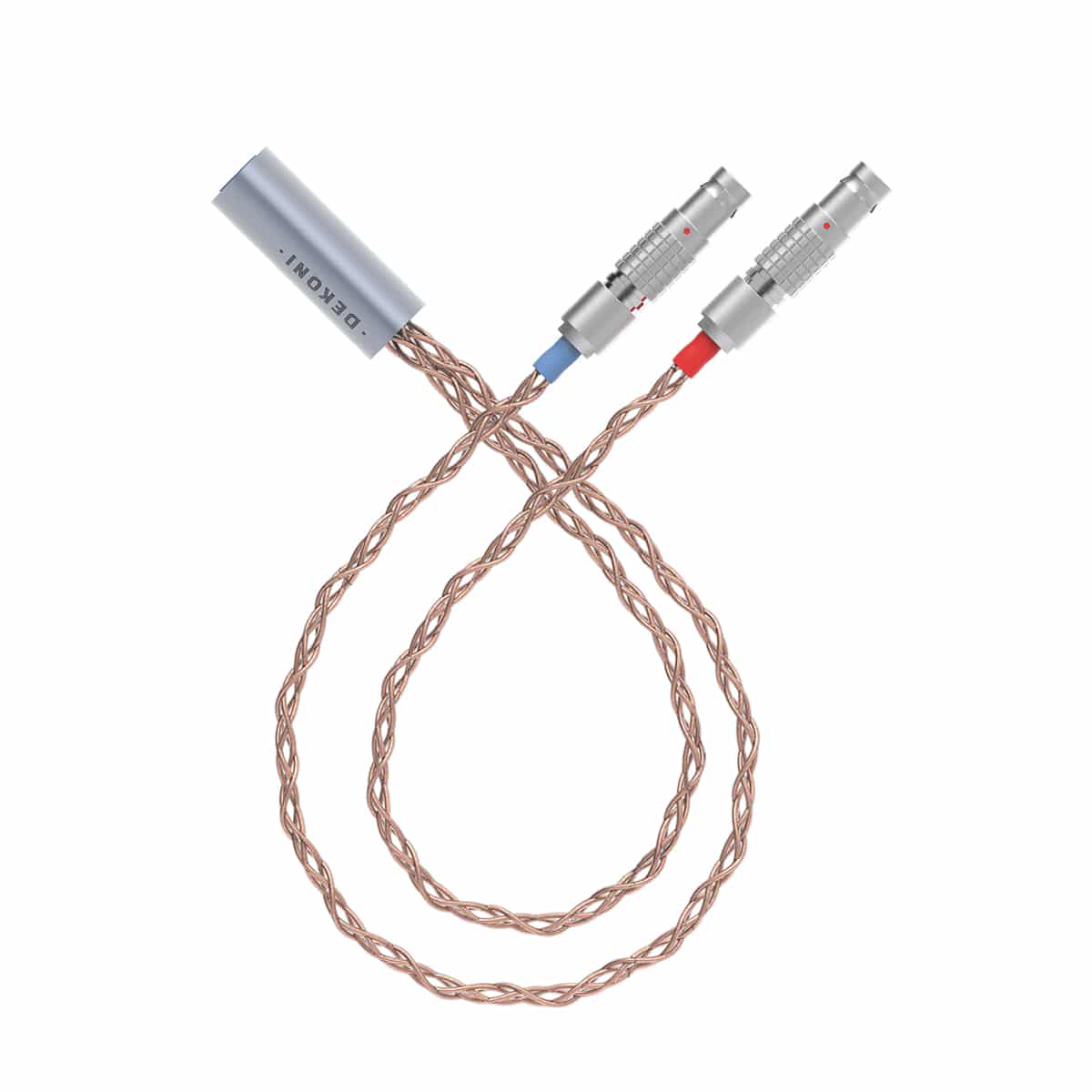 Ensemble Kopfhörerkabel 4-Pin Neutrik XLR PCUHD-Kupfer mit 2-Pin Lemo Kopfhörer-Anschlüsse 2 CBZ-Y-PCUHD-LEMO