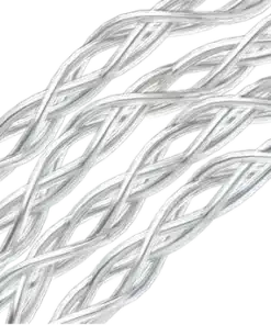 Silver Plated Copper Twist
