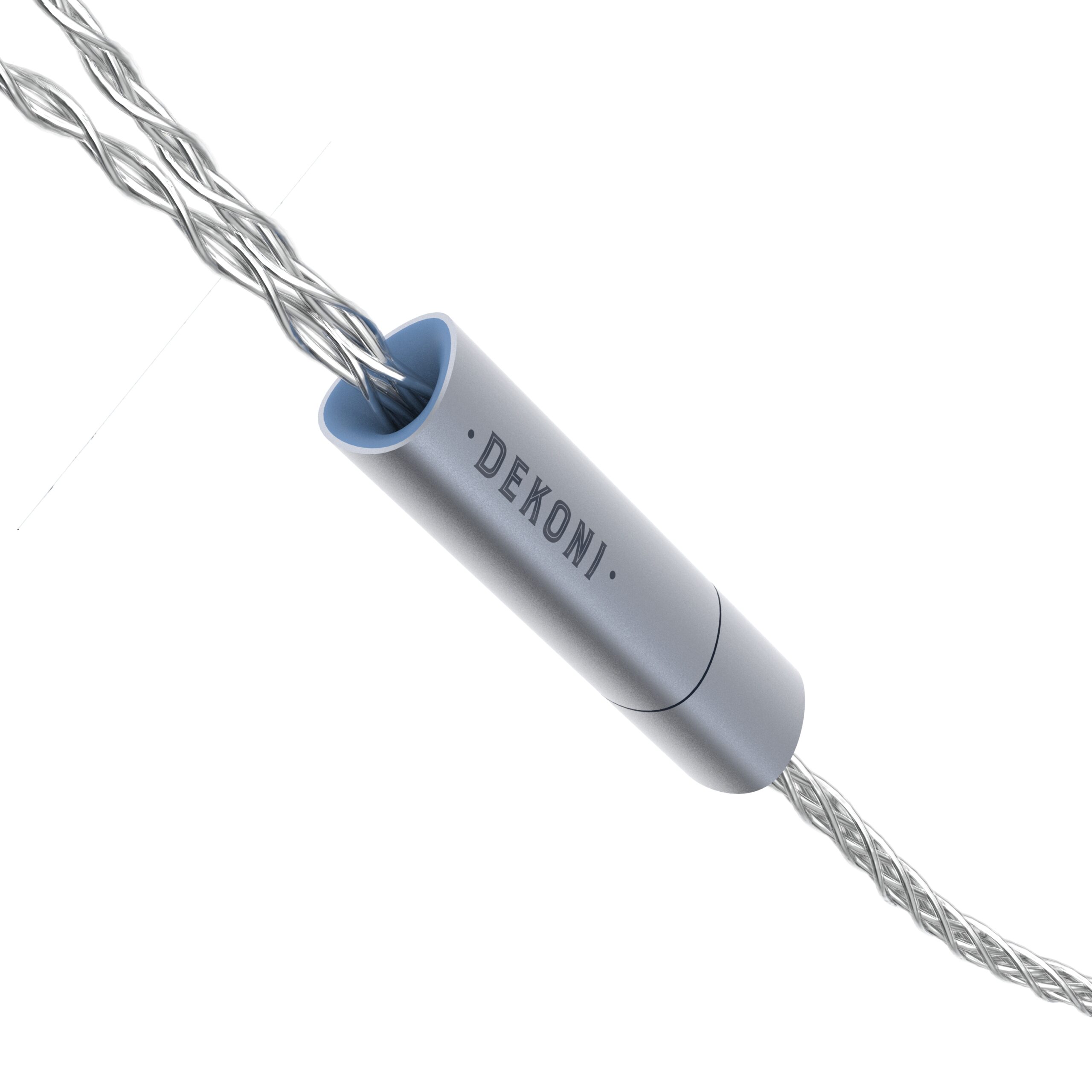 Ensemble Presplit USB-C CS43131 DAC/AMP Silver Braided Cable 3 CBZ-HP-52-TW-USB-C